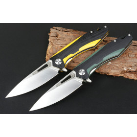 Custom D2 Steel Blade Outdoor Survival Knives D2 Folding Hunting Pocket Knife UD406562